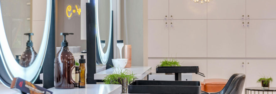 mobilier de coiffure